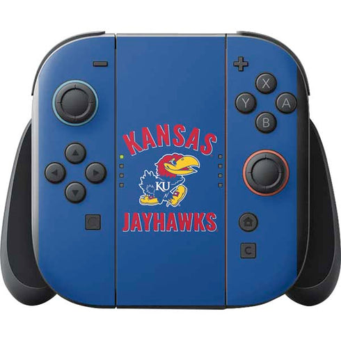University of Kansas Jayhawks Mascot Nintendo Switch 2 (2025) with Joy-Con Skin